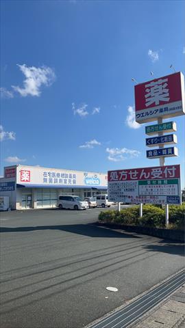 ドラックストア　ウェルシア（ドラッグストア）まで1239m