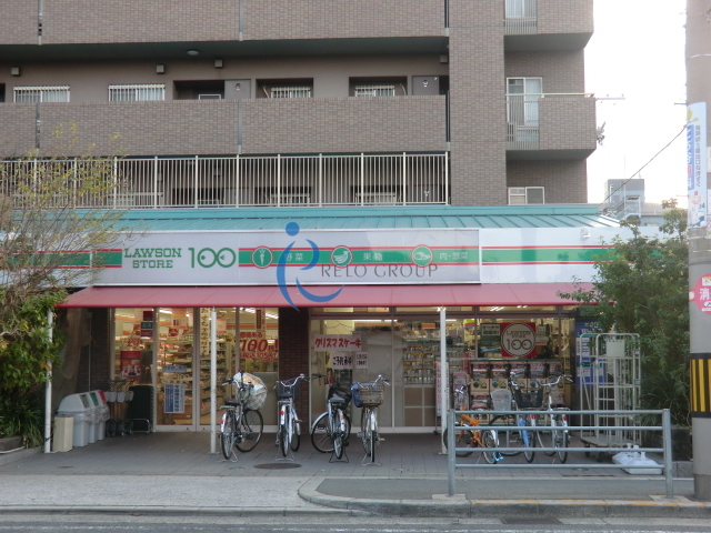 コンビニ　ローソンストア100生野南巽店（コンビニ）まで512m