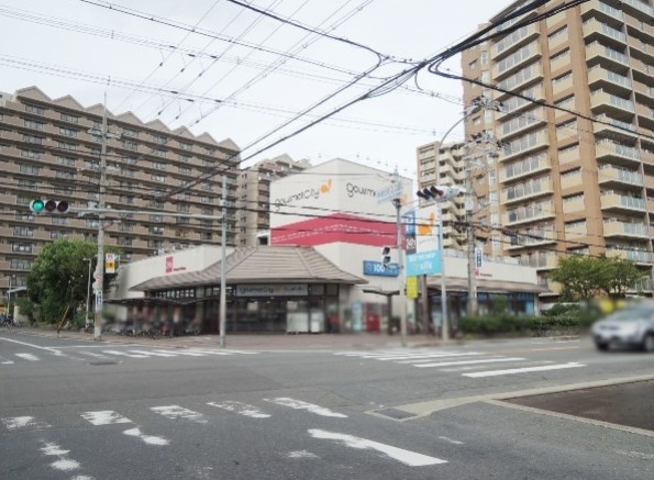 スーパー　グルメシティ八尾店（スーパー）まで259m