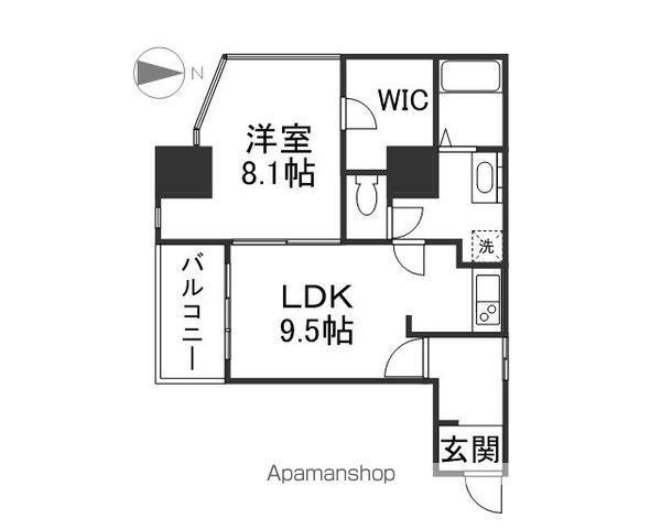 地下鉄鶴舞線 大須観音駅 徒歩3分 10階建 築26年の間取り写真