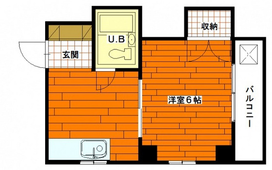 エレガンスビルの間取り写真