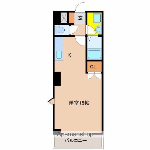 ＪＲ日豊本線 南宮崎駅 徒歩10分 6階建 築19年の間取り写真