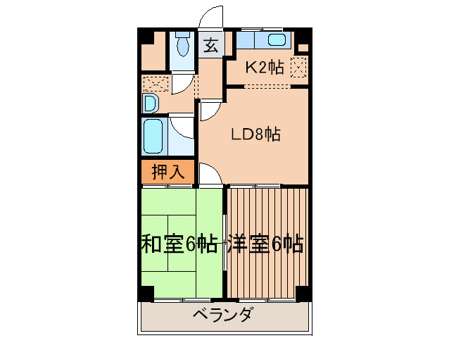 第5みなもとビルの間取り写真