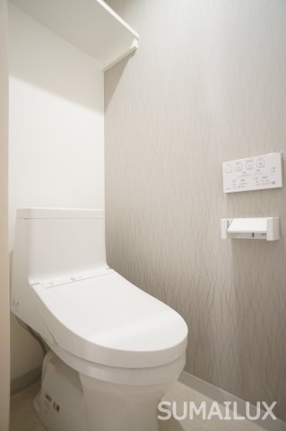 熊本市電健軍線 祗園橋駅 徒歩4分 2階建 築6年のトイレ写真