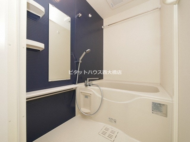 地下鉄長堀鶴見緑地線 谷町六丁目駅 徒歩4分 15階建 築6年の風呂写真