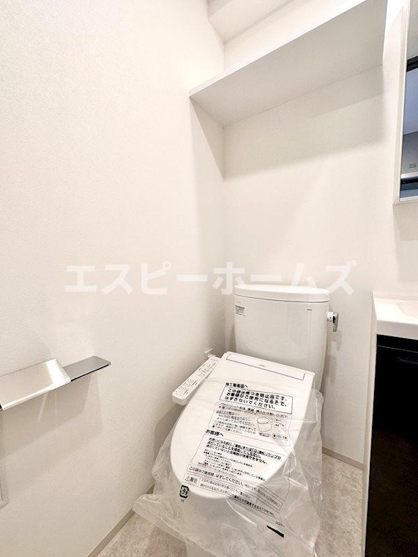 都営新宿線 大島駅 徒歩10分 12階建 築4年のトイレ写真