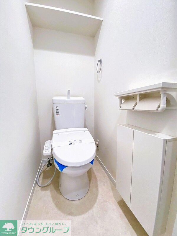 東武東上線 上板橋駅 徒歩6分 5階建 築9年のトイレ写真