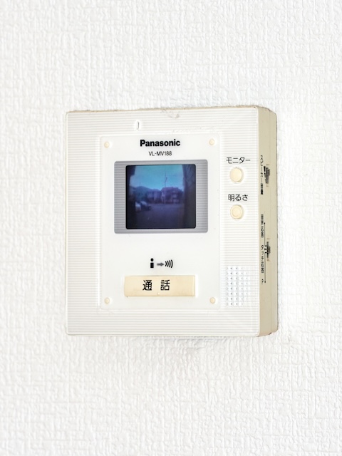 セキュリティ　カラーモニター付インターホン