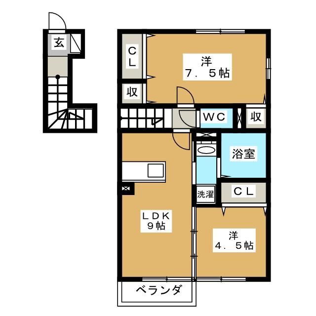 レルミタージュの間取り写真