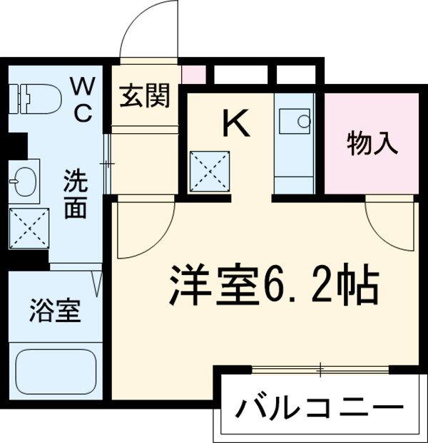 フルールバロン八王子の間取り写真