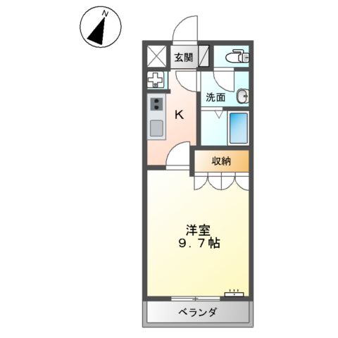 カタマ ポポラーレの間取り写真