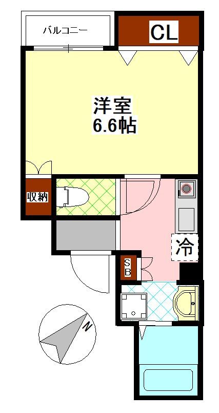 エスポワールの間取り写真