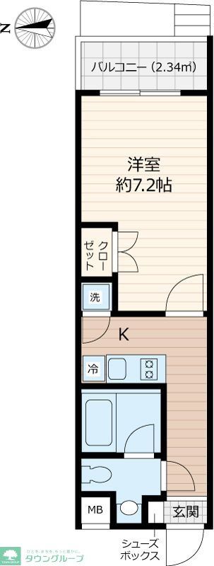 Beverly Homes 赤塚公園IIの間取り写真