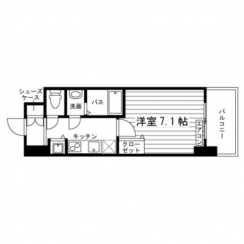 UURコート大阪十三本町の間取り写真