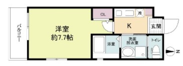 阪急神戸線 園田駅 徒歩7分 3階建 築9年の間取り写真