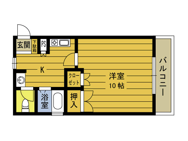 SQUARE-Sの間取り写真