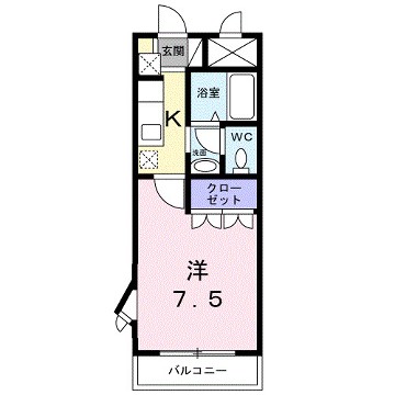 M.ブロッサムの間取り写真