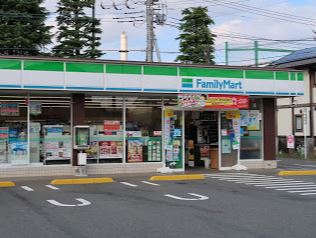 コンビニ　ファミリーマート 立川四中前店（コンビニ）まで417m