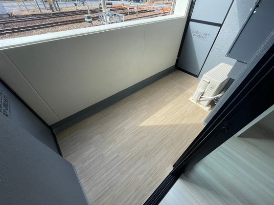 バルコニー　※別部屋の写真です