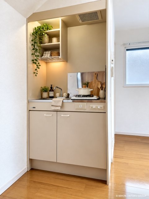 キッチン　家具・小物はイメージです