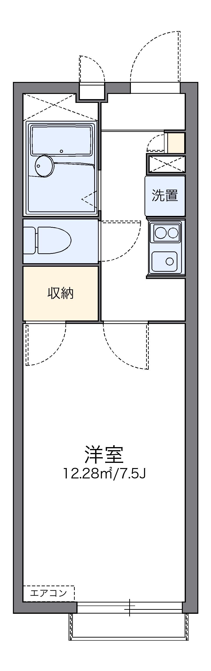 ＪＲ日豊本線 大分駅 バス乗車時間：18分 最寄りバス停で下車 徒歩4分 2階建 築17年の間取り写真