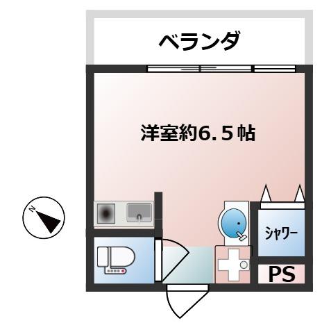 フラットシャトルの間取り写真