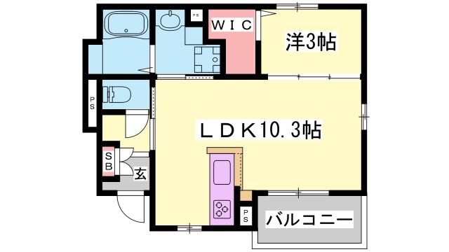 ブリーズ揖保川の間取り写真