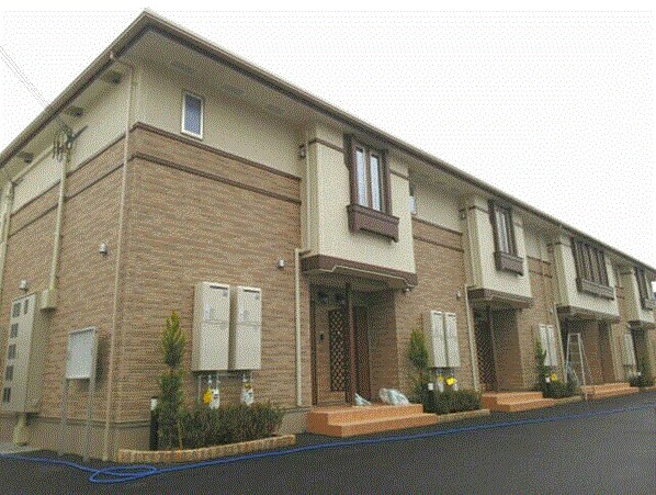 建物外観　建築中