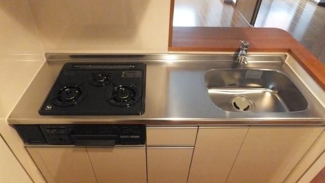 キッチン　3口ガスキッチン