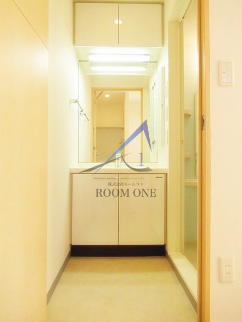 洗面設備　洗面台です。