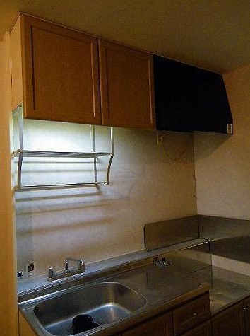 キッチン　持込ですが２口ガスキッチン