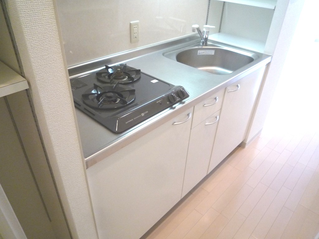 キッチン　２口ガスコンロ