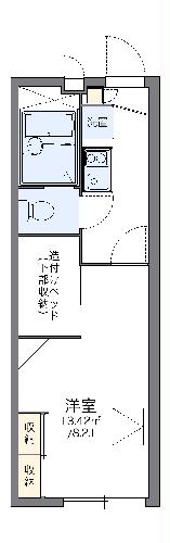 レオパレスサンシャインハイツの間取り