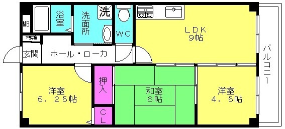 ベアーズ土山の間取り