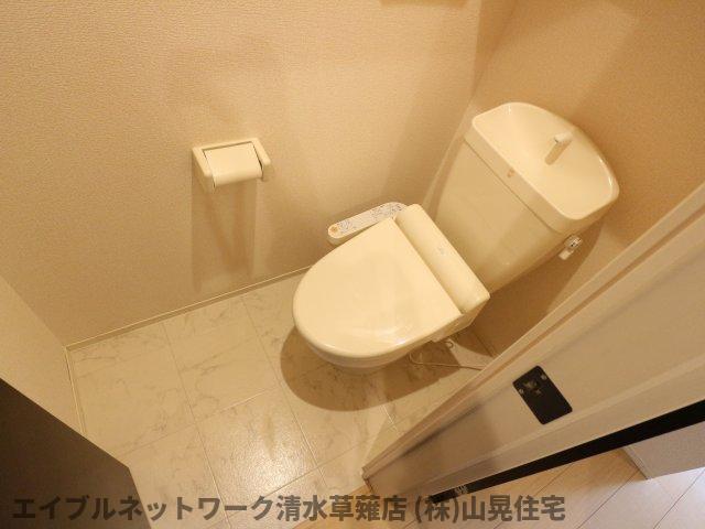 ＪＲ東海道本線 草薙駅 徒歩17分 2階建 築13年のトイレ写真