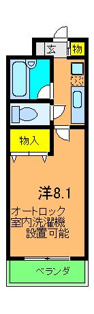 プレミール車道の間取り