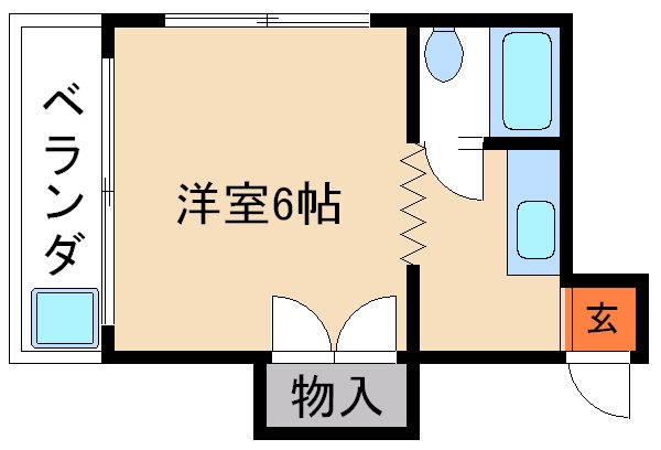 フィルビテッツァ高野の間取り