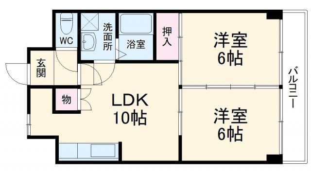 シェモア１９の間取り