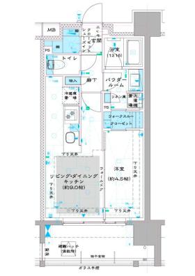 オーパスレジデンス中板橋の間取り