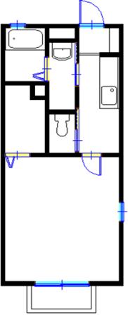 コンフォートテクノ３の間取り