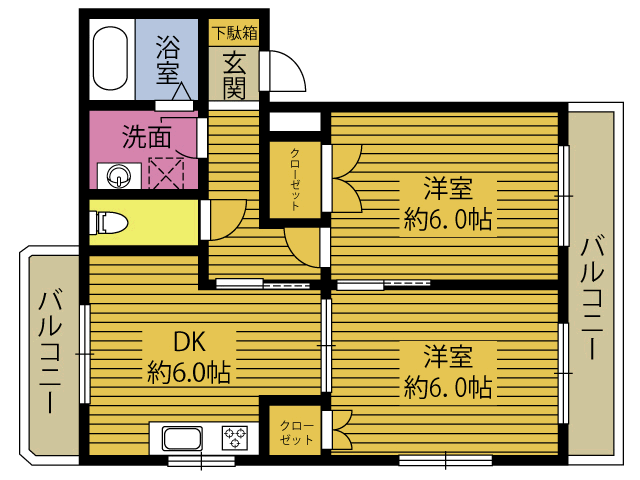 モデリストIIIの間取り