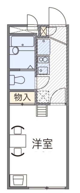 レオパレスMOON　LIGHTの間取り