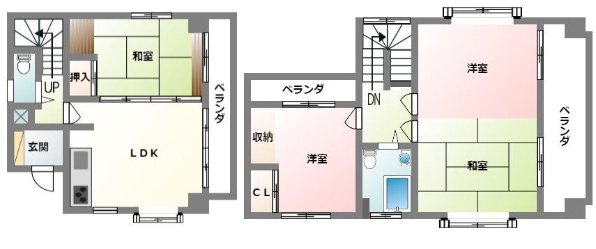 ファミール安里の間取り