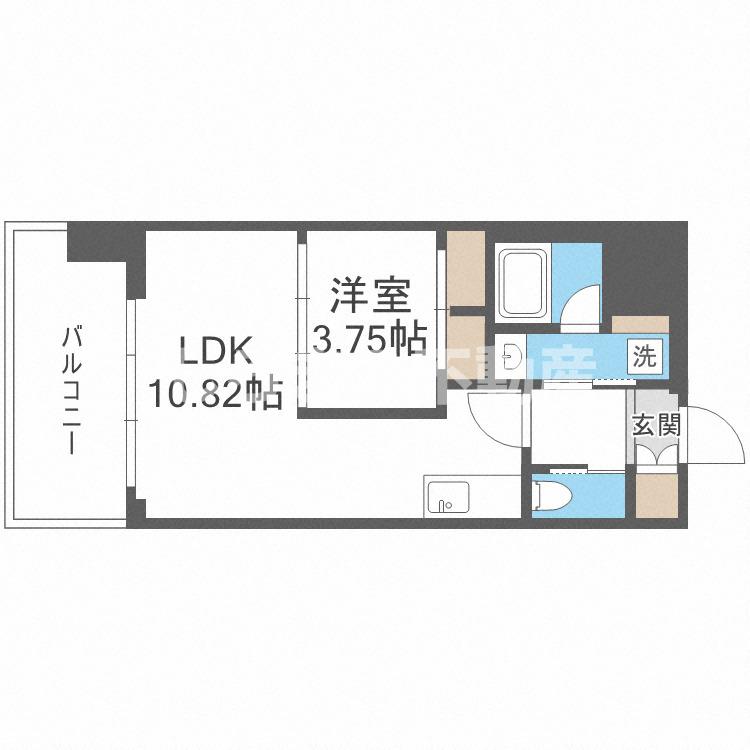 プレジオ難波の間取り