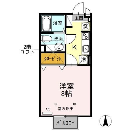 シャトーアルプスの間取り