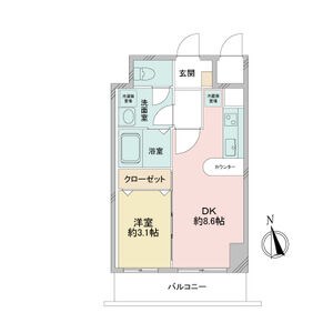 名古屋市千種区今池のマンションの間取り