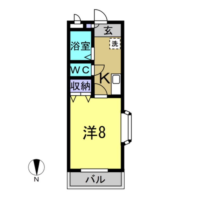 ラフレシスマンの間取り