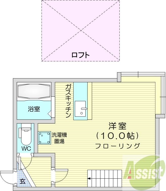 AMSエイトの間取り