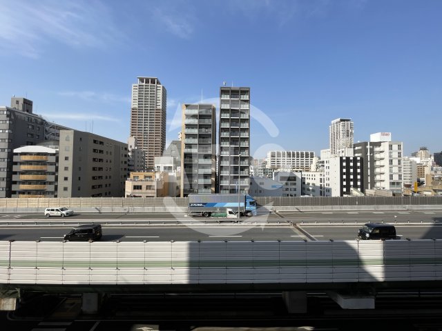 【大阪市浪速区桜川のマンションの眺望】