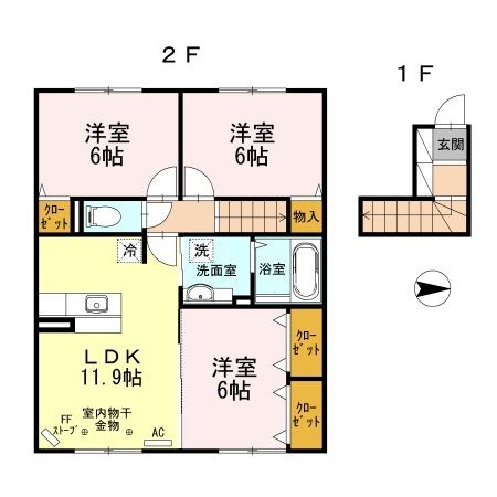 コスミオンの間取り